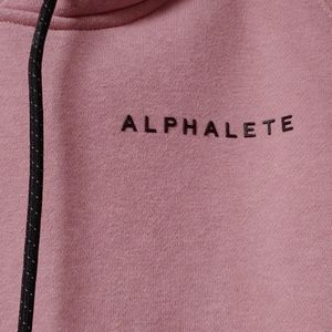 Alphalete Light Pink Hoodie